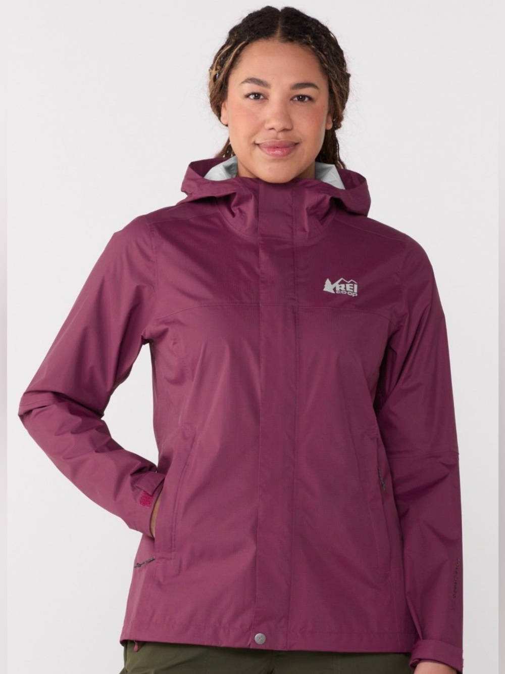 Rei Co-op Rainer Rain Jacket Medium Wood Violet